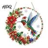 Decorative Hanging Ornaments for Home Christmas Diamond Art Ornament 2D Acrylic Pearl Painting Gift Friends