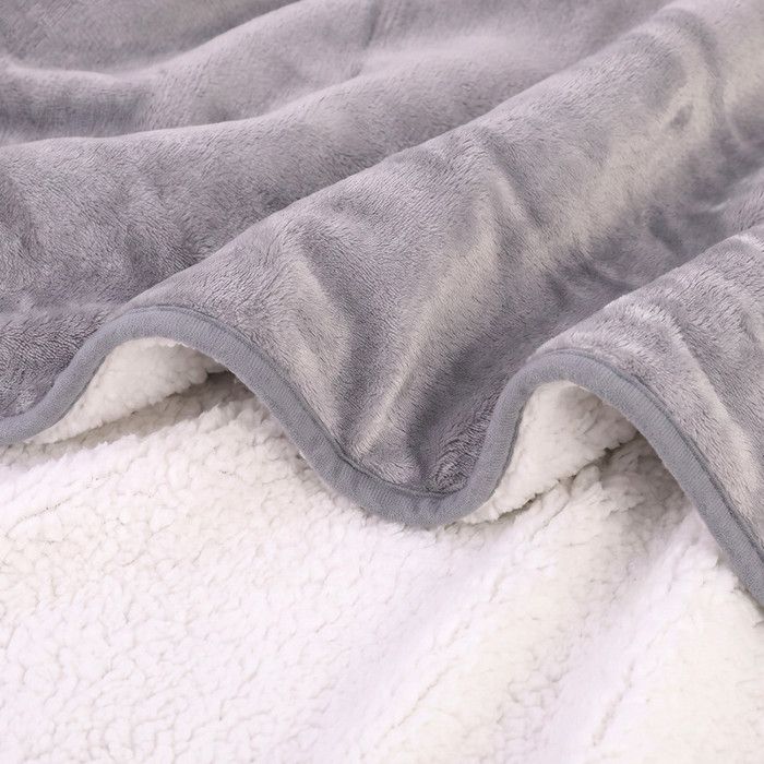 Couverture chauffante électrique - NETTLIFE - 200×180 cm - 6 niveaux - Arrêt programmé