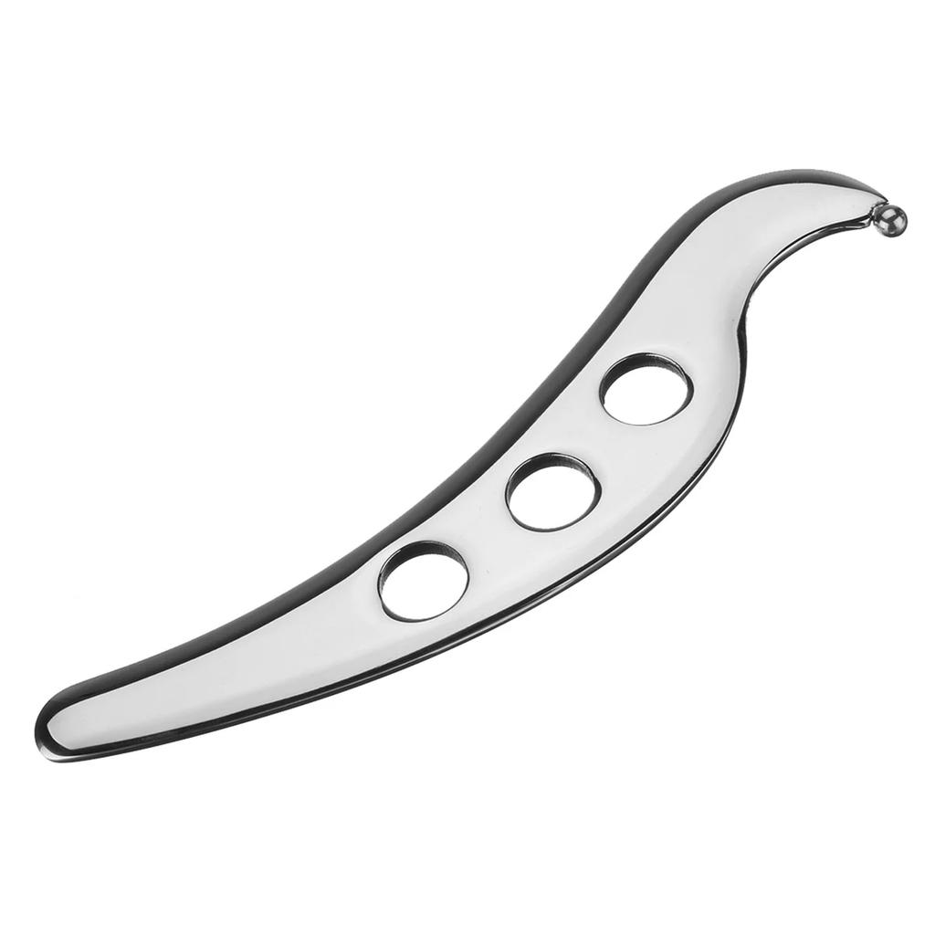 Stainless Steel Gua Sha Guasha Plate Massager Tool Scraper Physical Therapy Loose Muscle Meridian Massage Machine Spa Board Tool