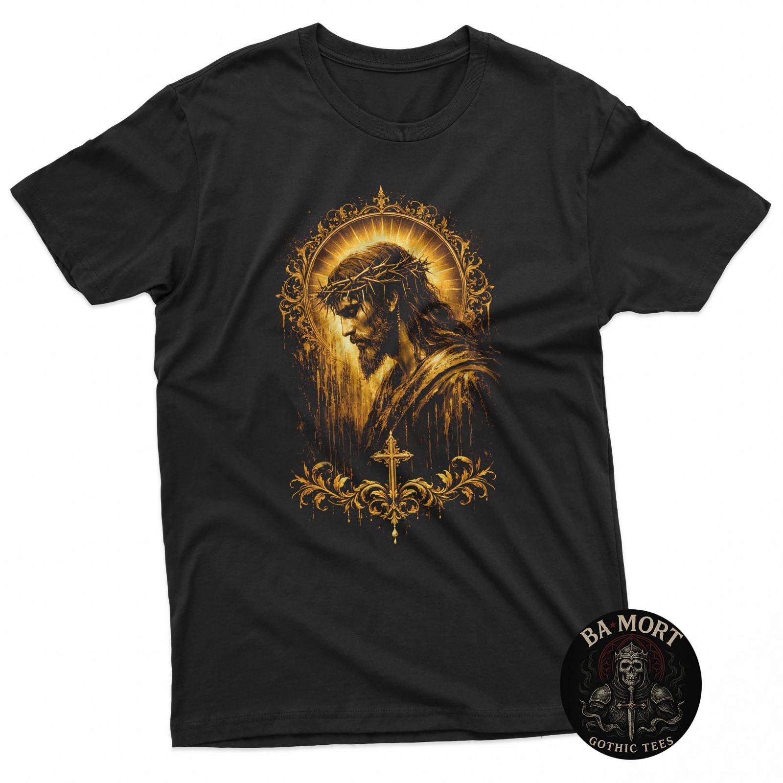 

Gilded Passion Crown Of Thorns Icon T-Shirt 5XL різнокольоровий