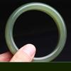 Hetian Jade Bangle Natural Nephrite Jade Bracelet for Women Gift for Her Lucky Protection Jewelry