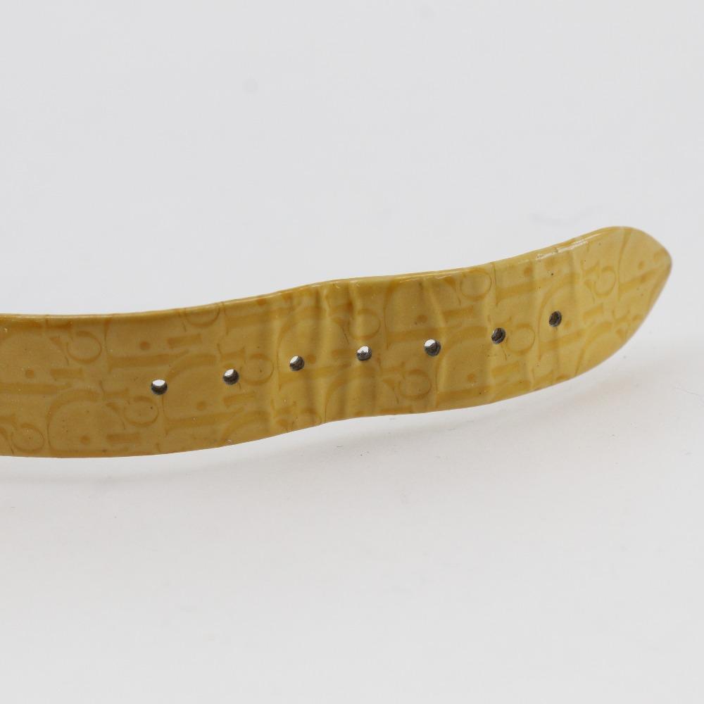 Dior Maris Watches D78.109 Pink shellDial Stainless Steel/leather Quartz Analog Display Women Used