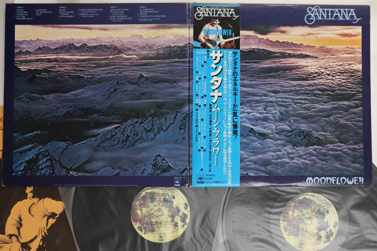 

LP Record SANTANA - Moonflower 40AP7878 CBS SONY 1977 Japan Obi Rock Used