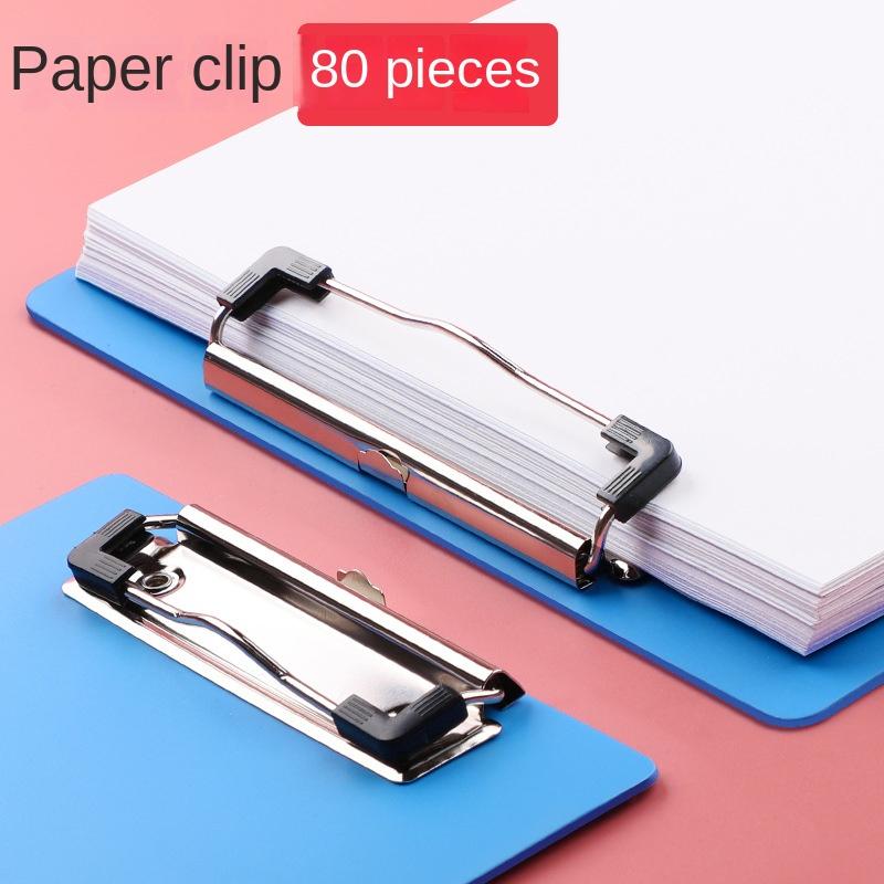 A4 Clipboard Folder Writing Pad Holder Memo Clip Board Loose-leaf Notebook File Writing Clamps Office School Supplies
