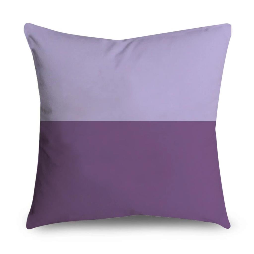Purple Pattern Pillowcase Interior Decoration Office Living Room Home Pillowcase