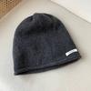 % Wool~ Internet celebrity atmosphere heap hat big head circumference men and women autumn and winter warm advanced cold hat show small face