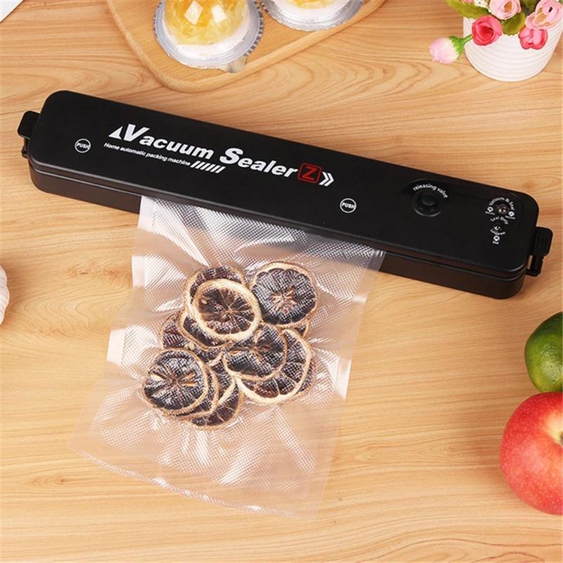 Household Kitchen Vacuum Sealer Packaging Machine with 10pcs Vacuum Bags Household Sealer Food Vacuum Sealer Promotion