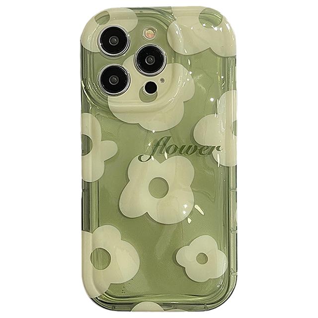 

Милые цветы, милый цветочный 3d узор метеорита, прозрачный противоударный чехол для телефона для Iphone 14 11 12 13 Pro Max, мягкая задняя крышка For iPhone 13 Pro