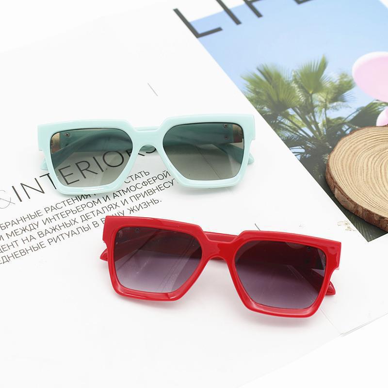Children'S Sunglasses Square Handsome Sunglasses Girls And Boys Glasses 97048 Children'S Glasses