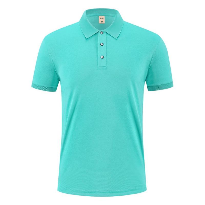 Classic Uniform Polo T Shirt Men   Summer Formal Collar T-shirt For Men Casual Camiseta Polos De Hombre