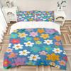 3Pcs Floral Pattern Printed Bedding Set, Breathable And Soft, Machine Washable, Christmas Gift, Suitable for Bedroom Decoration, 15187
