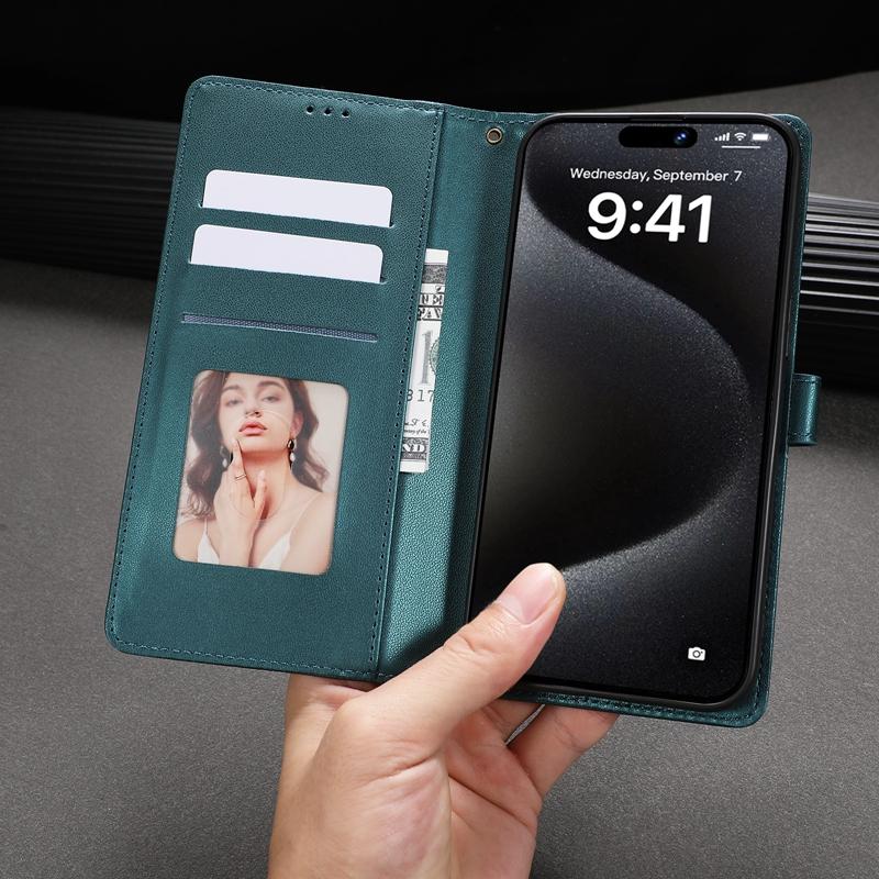 Wallet Case on for OPPO Reno 11F Case Grid Pattern Leather Cover for Oppo Reno11 F Reno 11 8 10 Pro Plus 8T 5G 8Z 7Z 7 Lite Capa