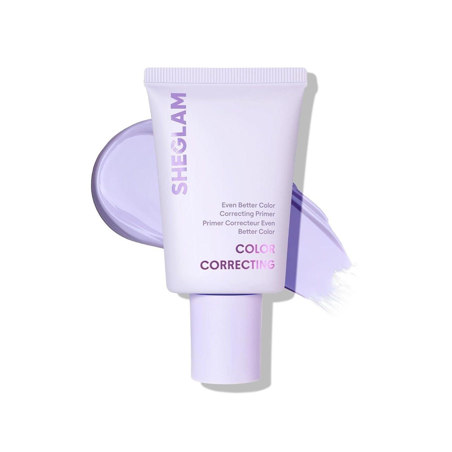 SHEGLAM База под макияж Корректирующая цветная Устраняет желтые оттенки Содержит ухаживающие компоненты Стойкая 2 цвета Без жестокости Корректирующий праймер -