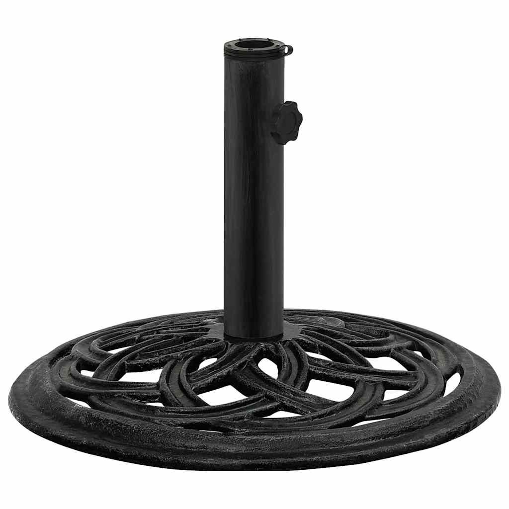 Vidaxl Podstawa Pod Parasol, Czarna, 44X44X31 Cm, Żeliwo