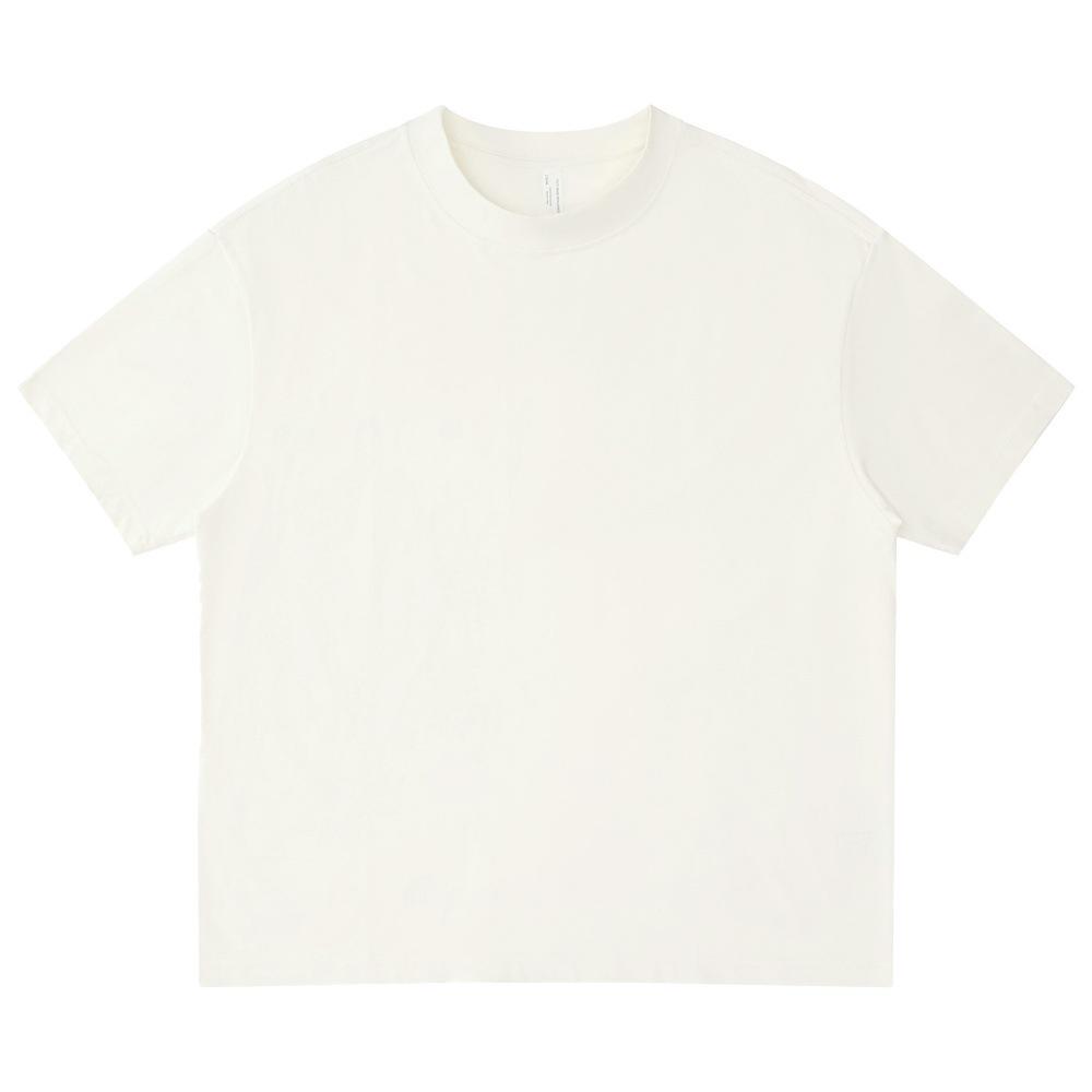 LVLV American Brand Trendy 275g Pure Cotton Loose T-shirt and Sports Shorts Set for Men, Women, and Kids.