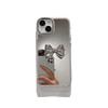 Acrylic Mirror Suitable for Apple 15promax Protective Case Love Iphone13/16 Mobile Phone Case 14 Girl