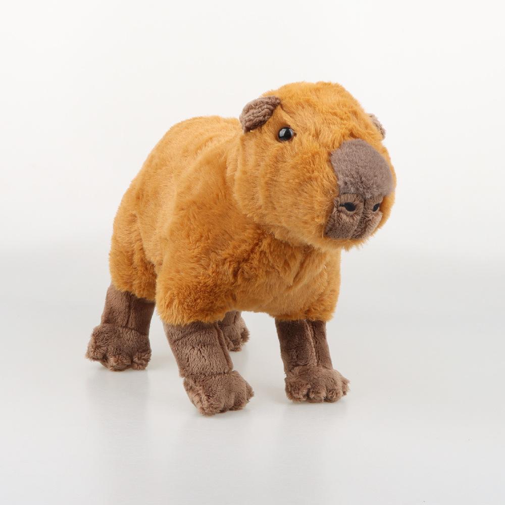Simulation Capybara: A Plush Toy Made Of Water Dolphins, Mice, Rabbits, Fur, Moles, And Other Animals