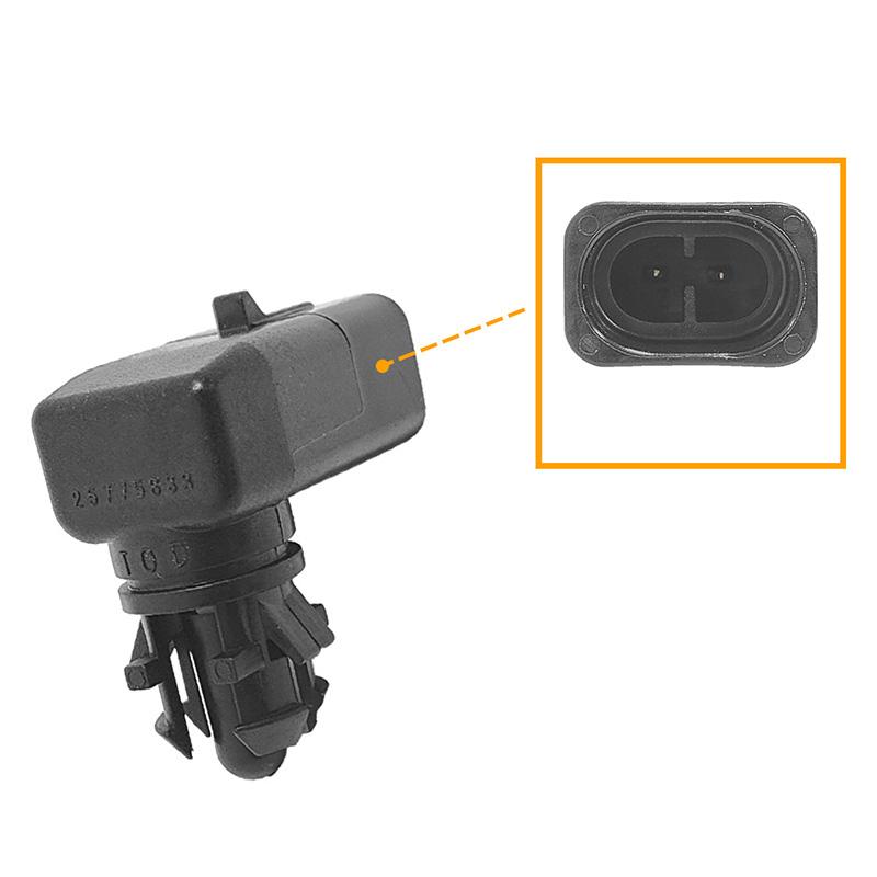 2Pins Outside Ambient Air Temperature Sensor 25775833 For Chevrolet Cruze Sonic Equinox Impala Trax GMC Pontiac Opel Cadillac Coolant Temperature 4