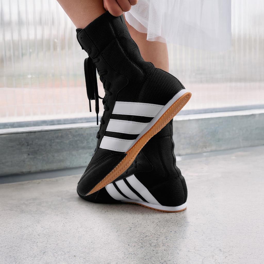Adidas Box Hog Fabric High top Training Shoes Unisex