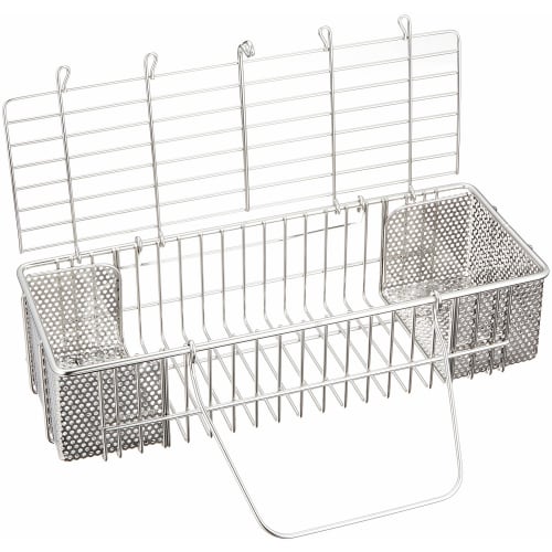 Endo Shoji Commercial-Grade Cylindrical Chopstick Disinfection Basket, Large, 18-8 Stainless Steel, Made in Japan, ASYE303