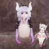 Miss Kobayashis Dragon Maid Cosplay Wig With High Temperature Silk For Enthusiasts