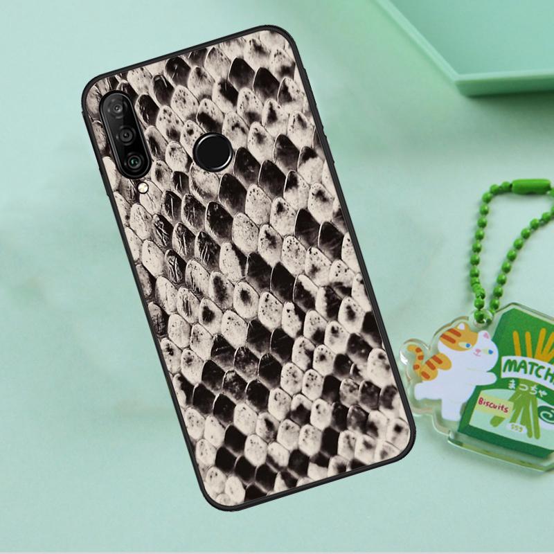 Snake Texture For Huawei Nova 10 9 SE 5T 12s 12i 11i Y91 Y90 Y60 Y70 Y72 Y61 P20 P40 P30 Lite P60 Pro Case
