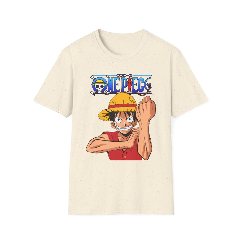 2026 Summer ONE PIECE Retro Cosplay Tshirt Unisexs Oversize Casual Cotton Printed Shortsleeved Unisex Childrens Sports Shirt