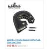LZONE - 100% Full TITANIUM turbo heat shield T3 turbo blanket fit : t2 t25 t28 gt28 gt30 gt35 and most t3 turbo JR1303-2T/TBF03