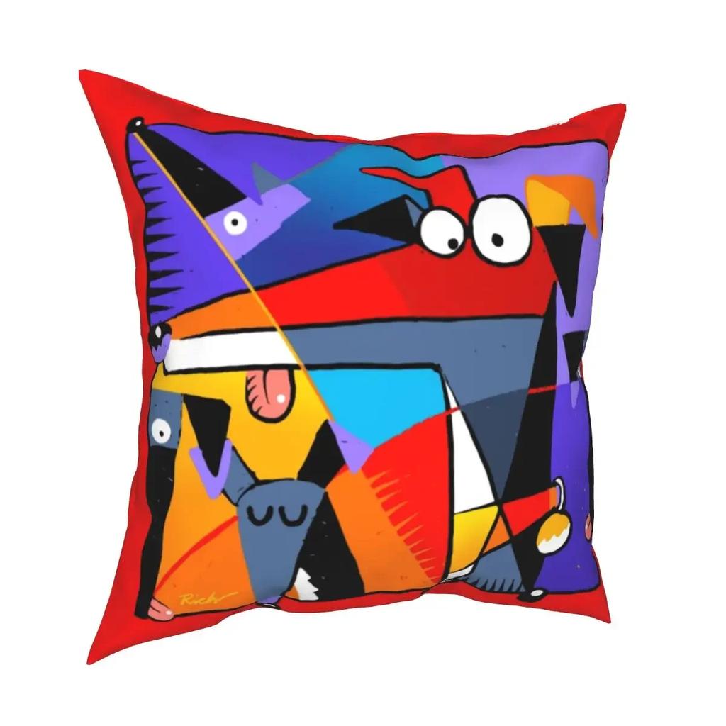 Nordic Abstract Art Printed Pattern Cushion Cover Home Living Room Sofa Decorative Pillow Case
