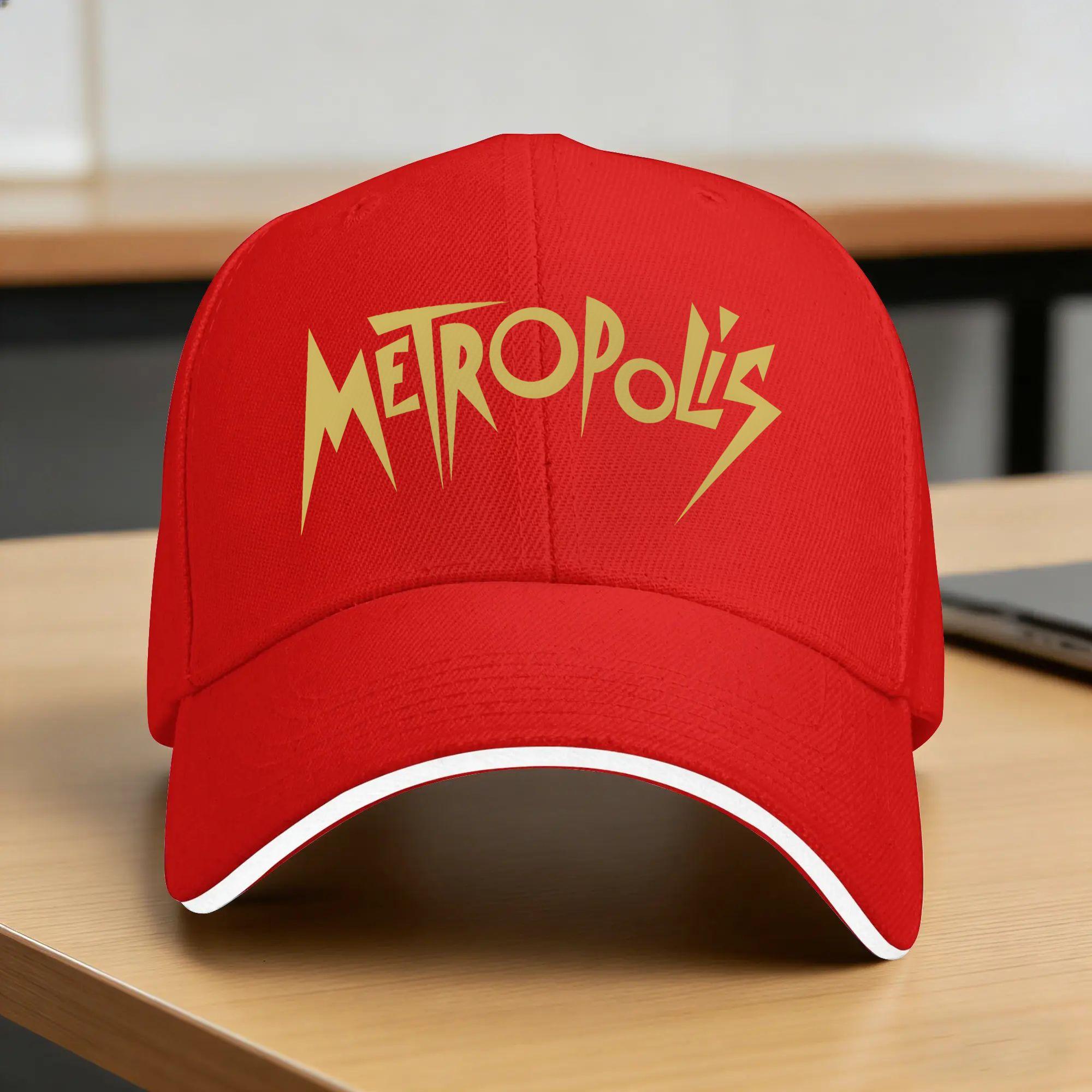 METROPOLIS MOVIE Baseball Cap Unisex Custom Logo Trucker Hat Wholesale Kpop Rock Baseball Caps Birthday Gift One Size