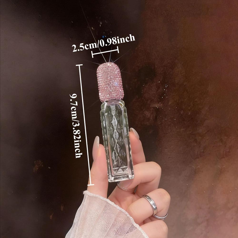 12ml Glass Perfume Atomizer Creative Rhinestone Oil Diffuser Bottle  Travel Supply
