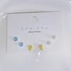 Spring Fresh Versatile Exquisite Earrings Set for Women - Trendy Fashion Niche Design
