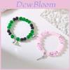 Wicked Star Magnet Couple Charm Bracelet Handmade Alloy For Valentine Gift