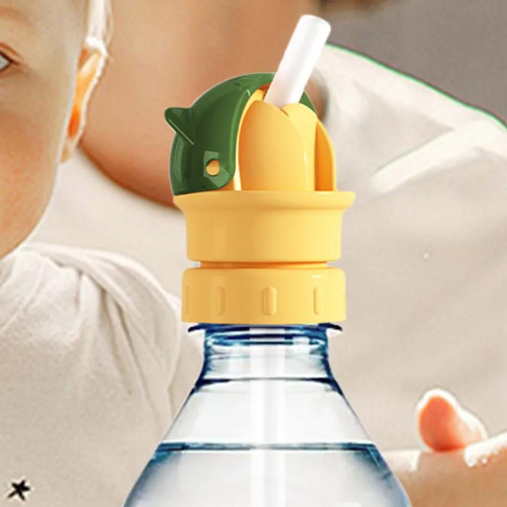Water With Straw Cap Conversion Head, Suitable For Infants And Children To Prevent Suffocation When Going Out