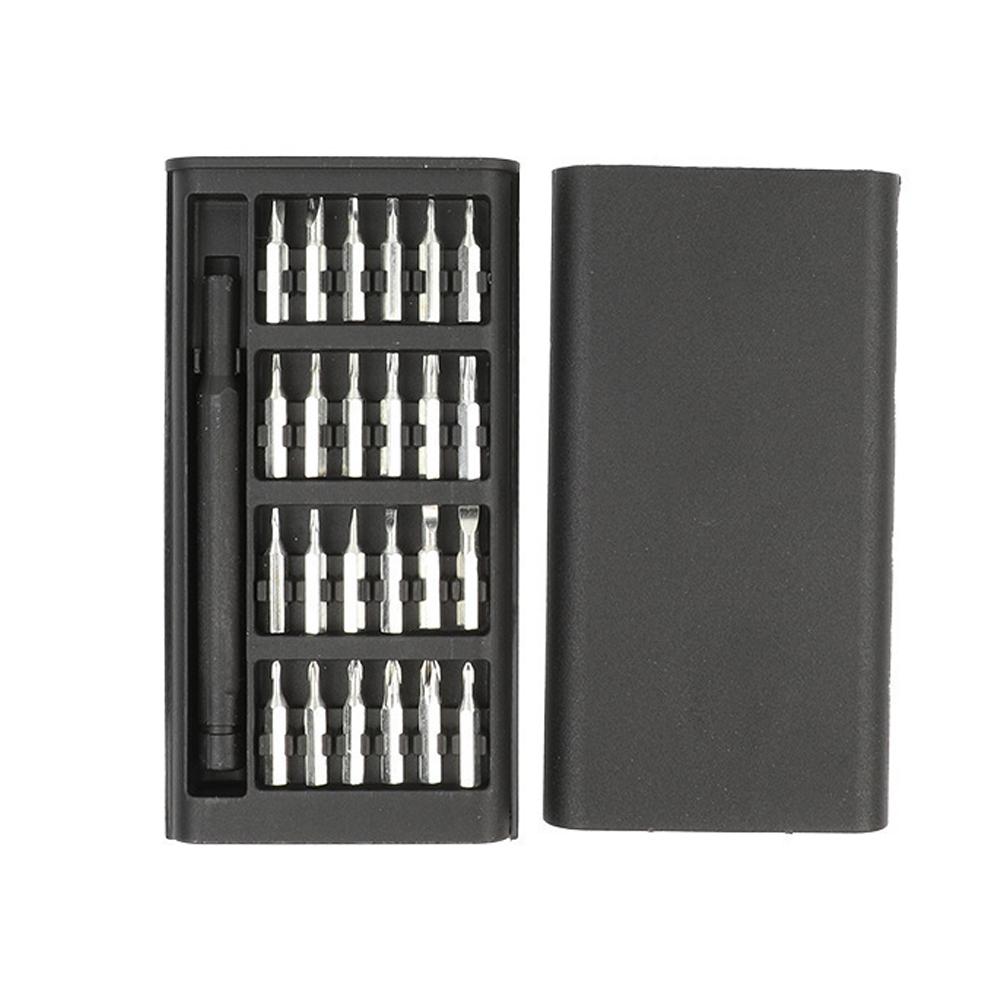 25 In 1 Precision Screwdriver Set Mobile Phone Clock Computer Multifunction Maintenance Disassembly Tool Set Screwdriver 24pcs