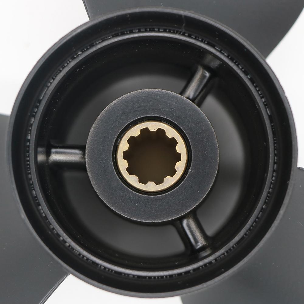 9.9x10 Propeller For Tohatsu Outboard Engine 25HP 30HP MFS25 MFS30 NSF25 NSF30 10 Tooth Spline 3R0B64521-0