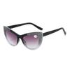 New High-end Cat Eye Presbyopia Glasses Fashion Butterfly Shaped Sunglasses Ultra Light High-definition Glasses Diopter To +4.0