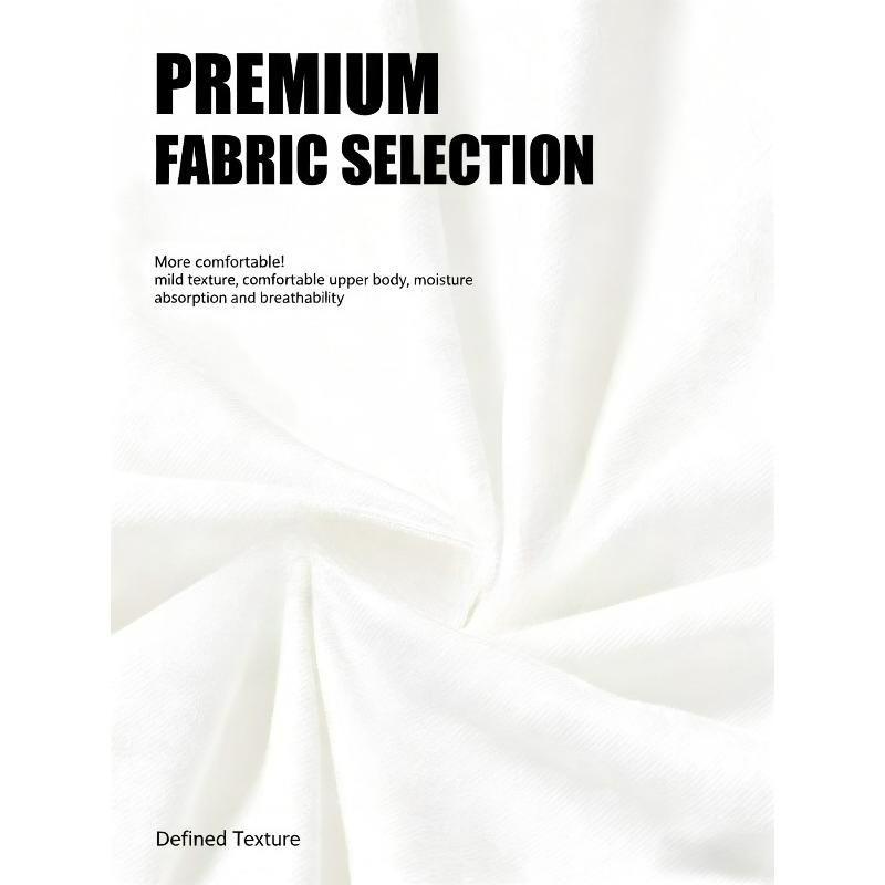 European sizes European and American market hot sale men's simple letter print t-shirt suitable for daily commuting suitable for four seasons wear