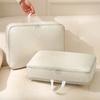 Foldable Storage Bags Self-Compressing Large Capacity Clothes Quilt Moving Bag Packing Cube Dustproof Organizer Bag Space Saving