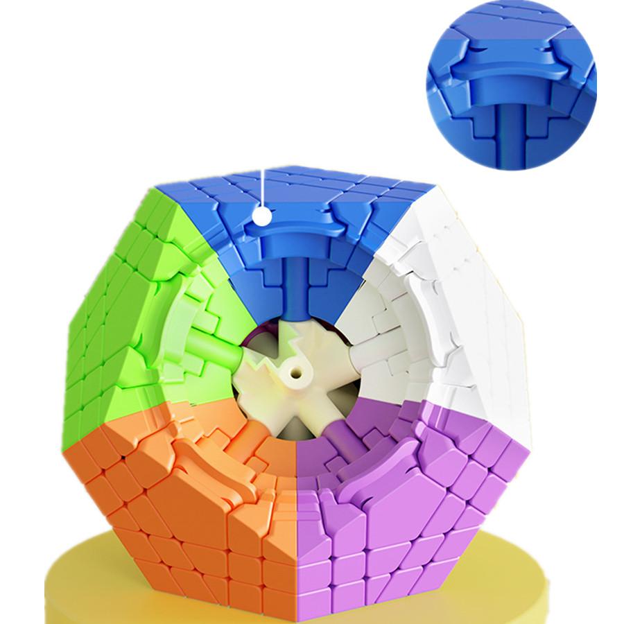 Shengshou Gigaminx Cube Stickerless 5X5 Dodecahedron Puzzle Cube Speed 12 Faces Megaminx Magico Cubo Toy Children'S Gift