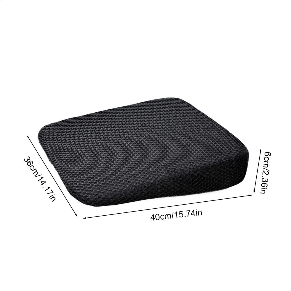 Adult Car Booster Seat Non-Slip Thickened Cushion for Tailbone & Hip Pain Relief, for Short Drivers In Truck SUV RV Sedan Office