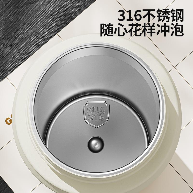 Water bottle gift thermos cup 0 high value double drinking cup simple stainless steel cup