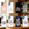 H-Happy Easter To You Phone Case For Samsung S25,24,23,22,30,21,10,9,Ultra,Plus,Lite Soft Black Case