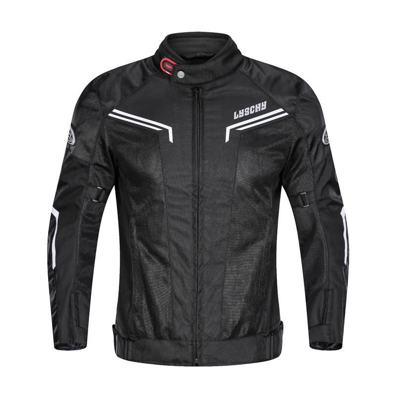Motorcycle Riding Jacket Men Women Breathable Crash Protection Gear Oxford Fabric Sporty Design In Black Orange