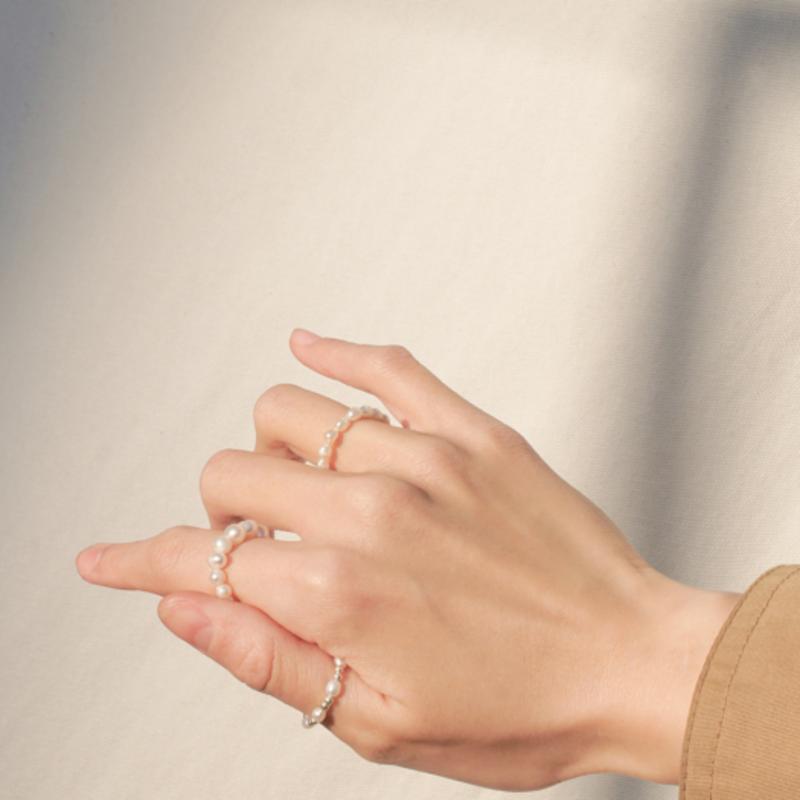 POSTLUDE [SILVER]BEADS PEARL R(4TYPE)