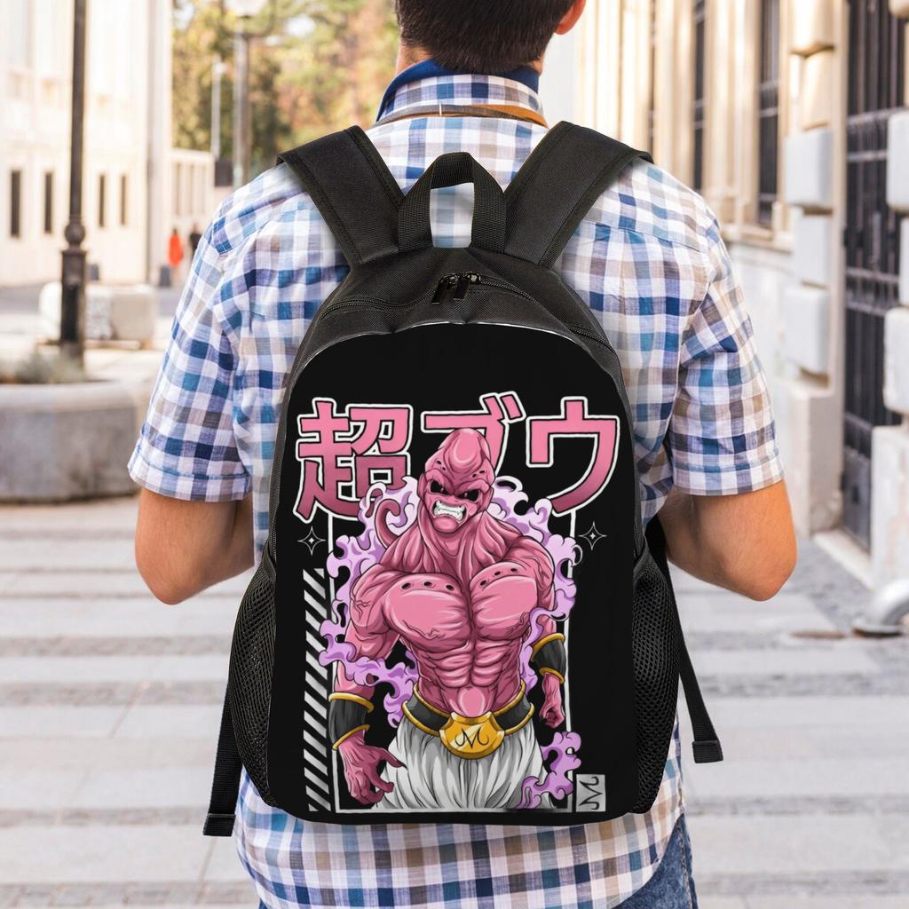 Dragon Ball Backpack for Men Women Cool Student Work Daypack  Laptop Computer Canvas Bags Outdoor
