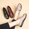 Fashion Fashion Women Shoes Genuine Leather Loafers Women Casual Shoes Mother Soft Comfortable Shoes Women Flats Non-slip 2025