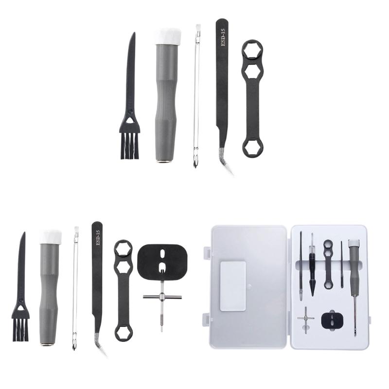 Fishing Reel Repair And Disassembly Toolkits Including Multiple Tool For Various Reel Models And Enhances Efficiency