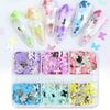 Maniküre Dekorationen Glitzer Pailletten Funkelnde Pailletten Mix Nagelglitzer Mix