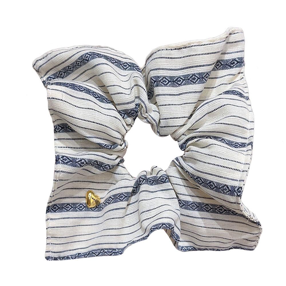 New Cloth Square Hair Ties Large Elastic Headstring Hair Rope Women Girl